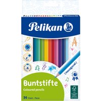 Pelikan Buntstifte Standard, sechseckig, 36er Kartonetui