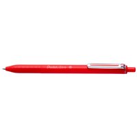 Pentel Druck-Kugelschreiber iZee, rot – Bild 2