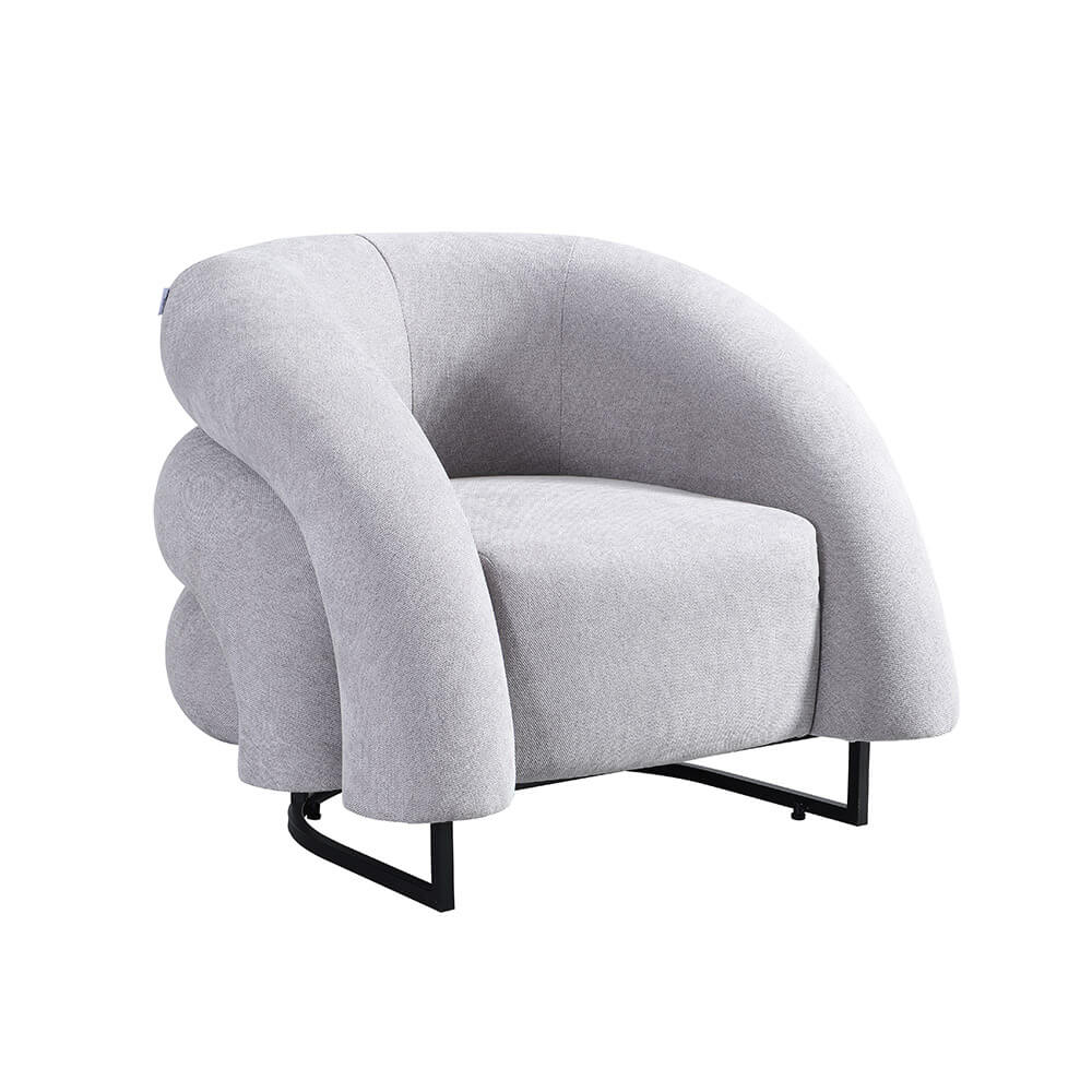 Home Deluxe 4058166314512 Sessel Grau – Bild 3