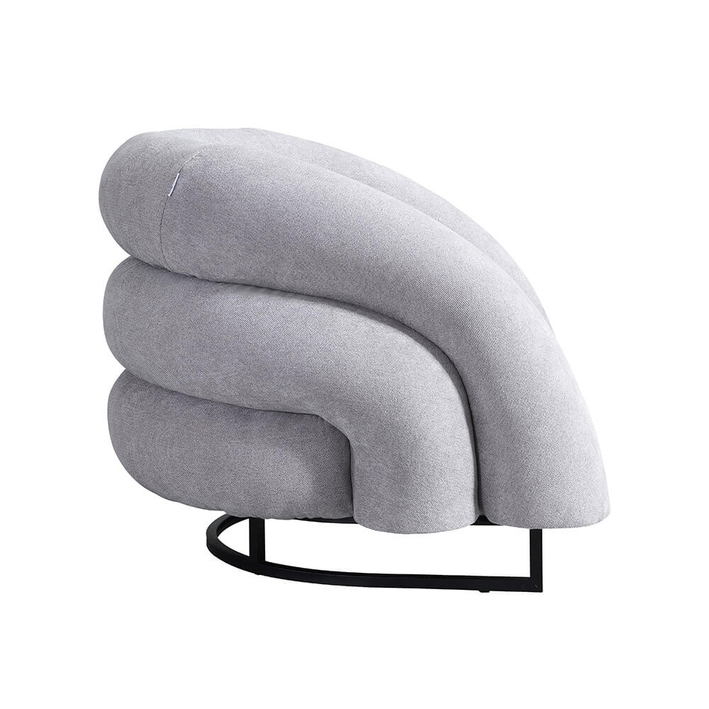 Home Deluxe 4058166314512 Sessel Grau – Bild 5