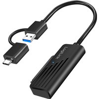 LogiLink USB 3.2 (Gen1) - SATA-Adapter, USB-A/USB-C - SATA