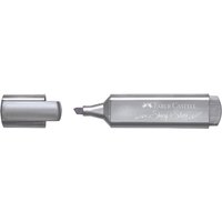 FABER-CASTELL Textmarker TEXTLINER 46 METALLIC, silber