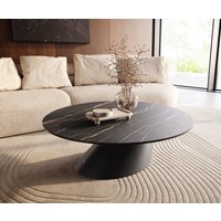 DELIFE Edge Couchtisch Keramik rund – Bild 2