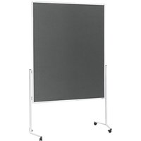magnetoplan Moderationstafel, (B)1.200 x (H)1.500 mm, grau