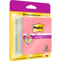 Post-it Haftnotiz-Würfel super sticky notes, 76 x 76 mm – Bild 2