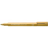 STAEDTLER Permanent-Marker Metallic, Rundspitze, gold – Bild 2