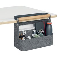 LEITZ Hängender Schreibtisch-Organizer mit Holzgriff, Filz