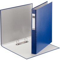 LEITZ Ringbuch Standard, DIN A4 Überbreite, schwarz, 2 D-Ring