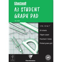 Clairefontaine Millimeterpapier, STUDENT GRAPH PAD, DIN A3 – Bild 2