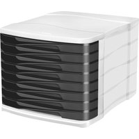 CEP Schubladenbox ELLYPSE OWA, 8 Schübe, schwarz
