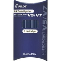 PILOT Tintenpatronen für Tintenroller V5/V7, blau – Bild 2