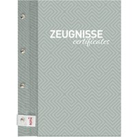 ROTH Zeugnismappe Pattern mit Buchschrauben, Dusty Mint – Bild 2