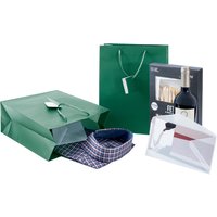 sigel Geschenktüte, mit Mattlack, Größe: L, opalgrün – Bild 2