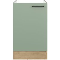 Spülenunterschrank Cara Schilfgrün/Artisan Eiche NB 50cm – Bild 2