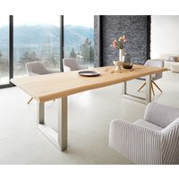 DELIFE Edge Esstisch 260x100 Eiche
