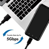 LogiLink USB 3.2 Kabel, USB-A - USB-C Stecker, 2,0 m, weiß – Bild 2