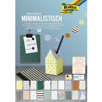 folia Motivblock, Minimalistisch, 240 x 340 mm, 20 Blatt