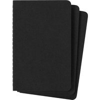 MOLESKINE Notizheft Cahier, P/A6, blanko, Karton, schwarz