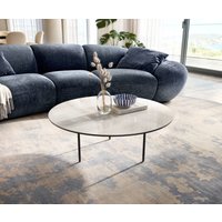 DELIFE Edge Couchtisch Rund Keramik
