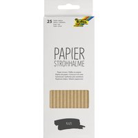 folia Papier-Trinkhalm, KRAFT, Länge: 200 mm