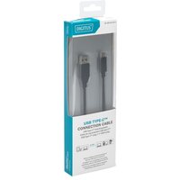 DIGITUS USB 3.0 Kabel, USB-C - USB-A Stecker, 1,0 m – Bild 2