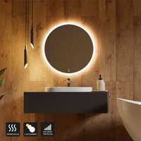 Home Deluxe 4058166257116 LED-Spiegel Rund