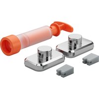 metaltex Befestigungs-System VacuumFix, Haken-Set chrom