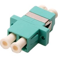 DIGITUS LWL Kupplung, LC Duplex - LC Duplex, Multimode, OM3