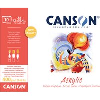 CANSON Zeichenpapierblock, Acrylic, 420 x 594 mm, 400 g/qm