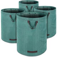 Gardebruk Gartenabfallsack 4er-Set Grün je 280 Liter – Bild 2
