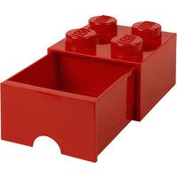 LEGO Schubladenbox STORAGE BRICK DRAWER 4, 1 Schub, rot – Bild 2