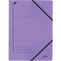 LEITZ Eckspannermappe, DIN A4, Karton 450 g/m, violett