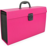 RAPESCO Fächertasche, DIN A4, 19 Fächer, pink – Bild 2