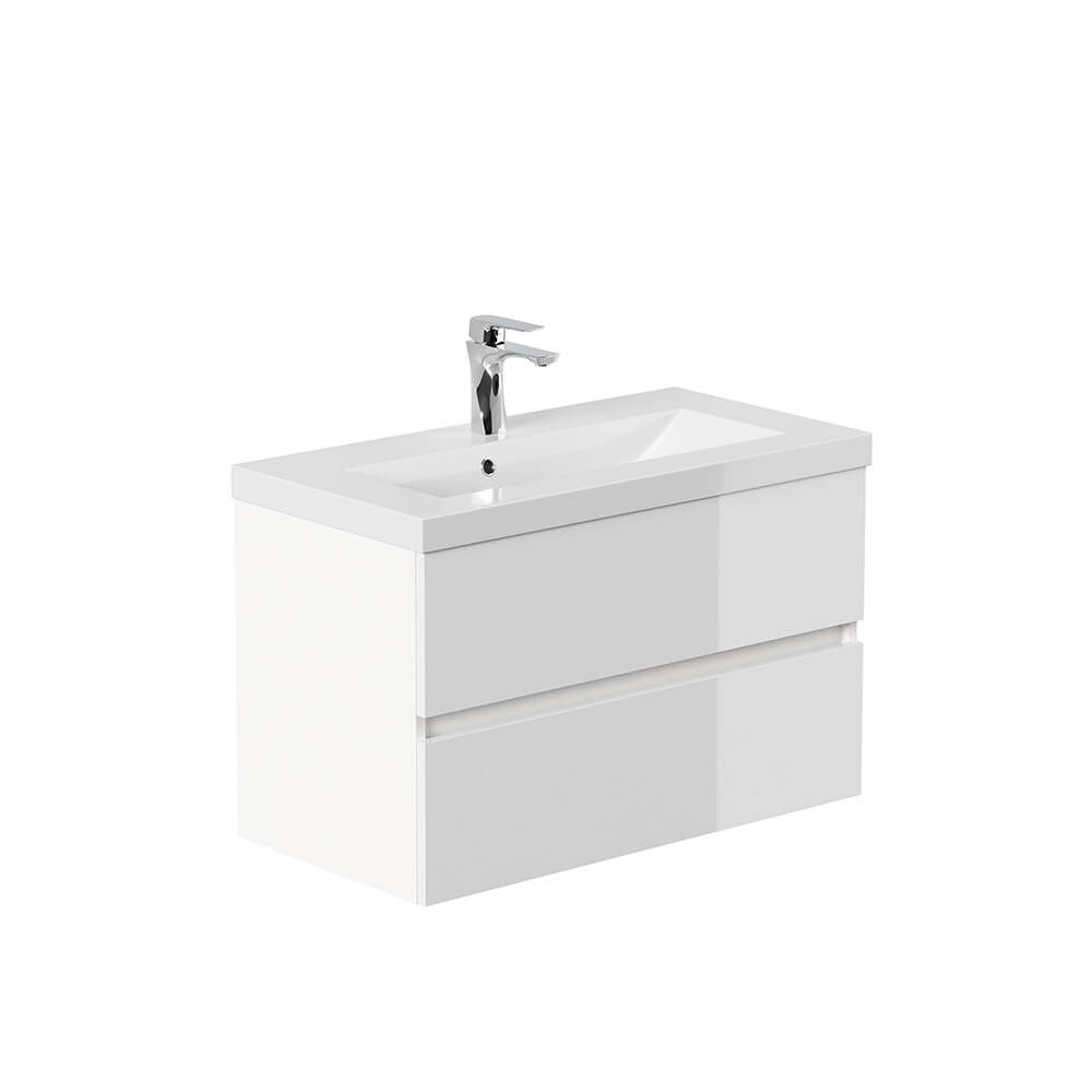 Home Deluxe 4058166278012 Badmöbelset Weiß – Bild 3