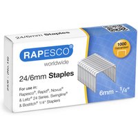 RAPESCO Heftklammern 24/8, verzinkt, 1.000 Stück – Bild 2