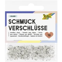 folia Schmuckverschluss-Set, 70-teilig, silber