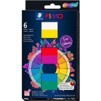 FIMO PROFESSIONAL Modelliermasse-Set, True Colours, 6er Set – Bild 2