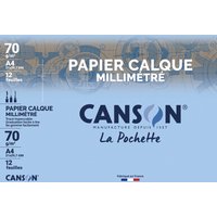 CANSON Millimeter-Transparentpapier, DIN A4, 70 g/qm – Bild 2