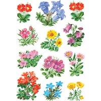 HERMA Sticker DECOR, Gebirgsblumen