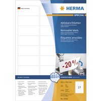 HERMA Universal-Etiketten SPECIAL, 199,6 x 143,5 mm, weiß