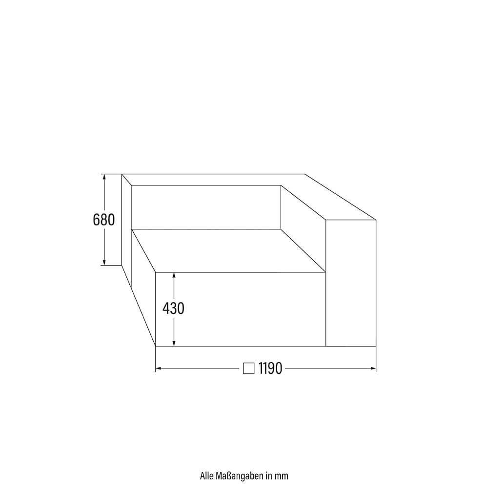 Home Deluxe 4058166269430 Ecksofa – Bild 4