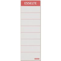 Esselte Ordnerrücken-Etikett, 60 x 190 mm, lang, breit, weiß – Bild 2