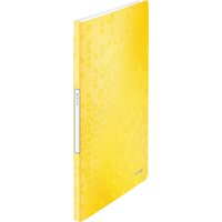 LEITZ Sichtbuch WOW, A4, PP, mit 20 Hüllen, gelb – Bild 2