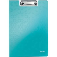 LEITZ Klemmbrett-Mappe WOW, DIN A4, Polyfoam, eisblau