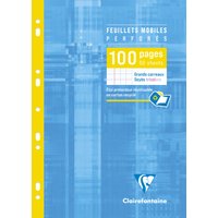 Clairefontaine Feuillets mobiles, A4, Séyès, 100 pages