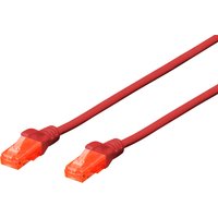 DIGITUS Patchkabel, Kat. 6, U/UTP, 0,5 m, grau