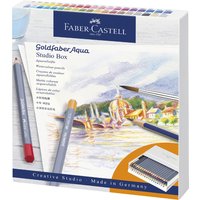 FABER-CASTELL Aquarellstifte GOLDFABER, Atelierbox – Bild 2