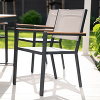 Home Deluxe 4058166288806 Gartenstuhl natur – Bild 2
