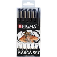 SAKURA Manga-Set PIGMA, 6er Etui – Bild 2