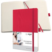 Sigel SC-8204311 Notizbuch A5 rot – Bild 2